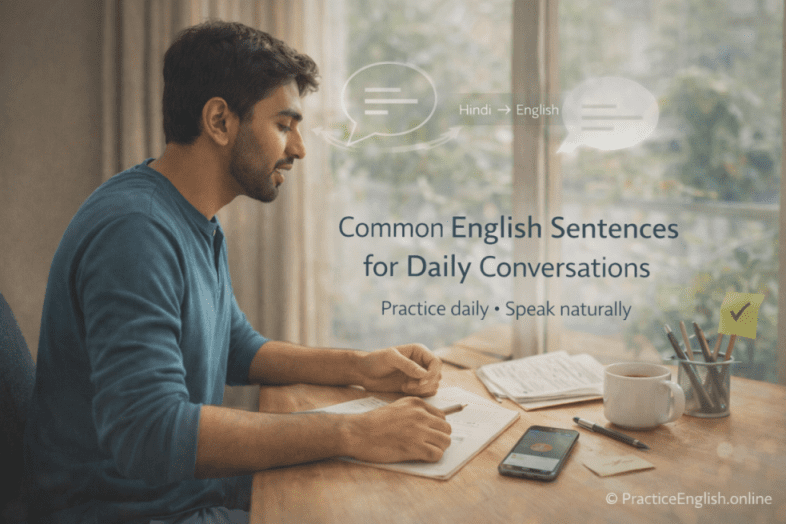 Common English Sentences Used in Daily Conversations