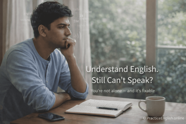 Why You Understand English but Can’t Speak Fluently